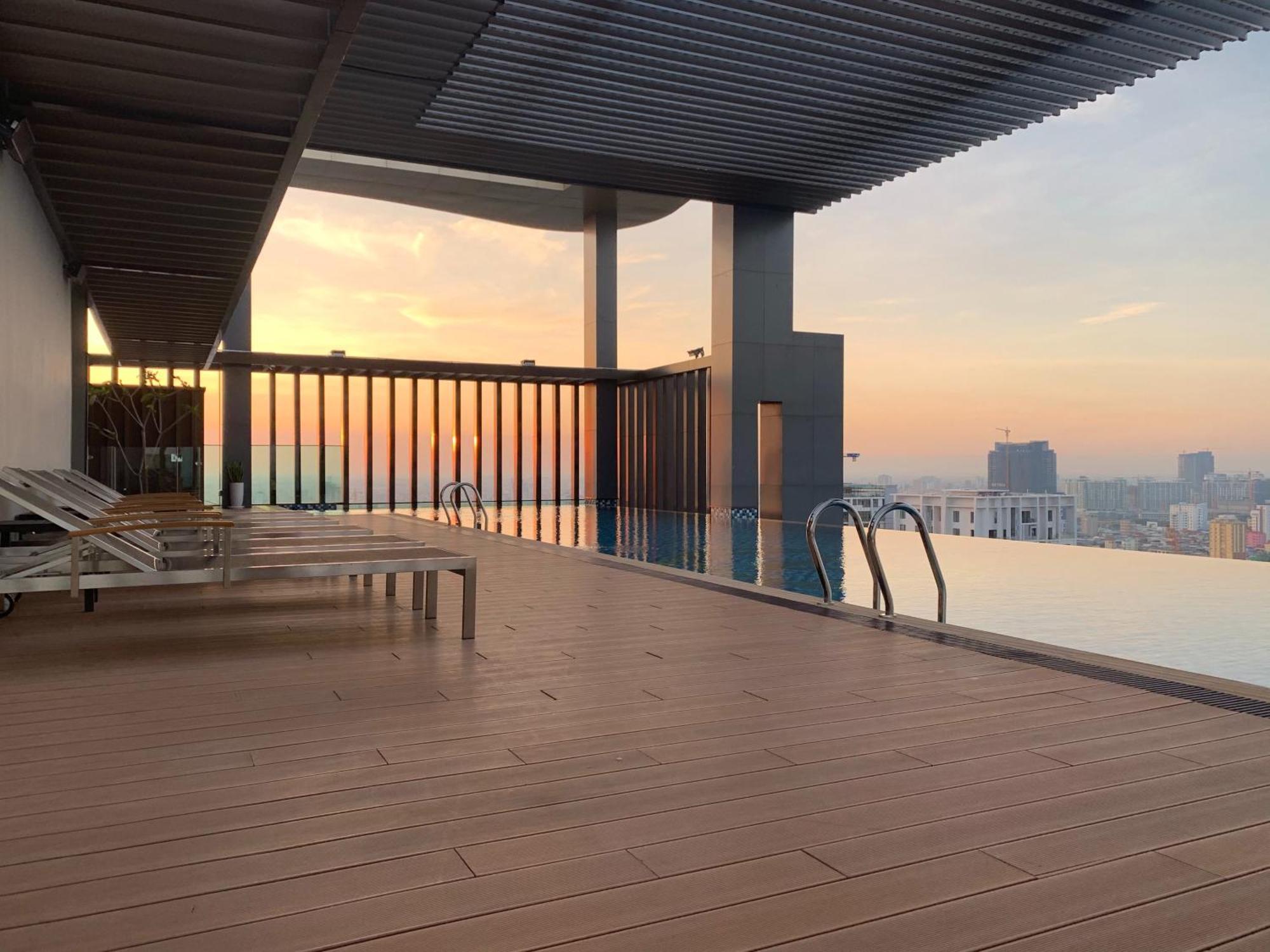 The View Serviced Residence 豪景日式酒店公寓 Phnom Penh Ngoại thất bức ảnh
