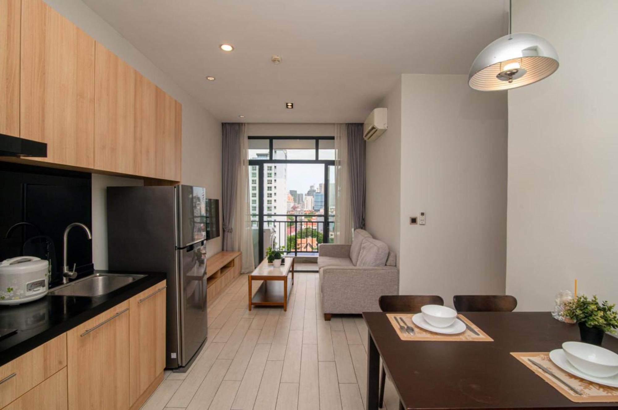 The View Serviced Residence 豪景日式酒店公寓 Phnom Penh Ngoại thất bức ảnh